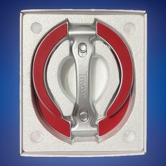Trivae 4-in-1 Multi-Functional Lid Holder & Pot Stand – Flame Red Kitchen Trivet