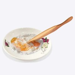 Spurtle Kitchen Cooking Utensil 5pc Set Teak Wood Non Stick Wooden Spatula Spoon