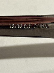 Vintage Meat Serving Fork Stainless Steel 18/10 China 14” Hole To Hang Sturdy