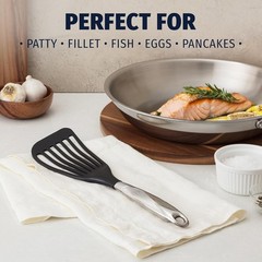 Dishwasher Safe 12.8” Fish Spatula – Durable Non-Stick Turner for Everyday Use