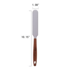 10-Piece Silicone and Acacia Wood Handle Kitchen Cooking Utensils Set, Gray