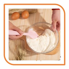 9″ Yellow Silicone Spatula by MyXOHome (1, 2, 4 or 6 Spatulas)