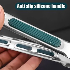 Stainless Steel Steak Clamp Food Bread Meat Clip Tongs BBQ Kitchen Cooking Tools
