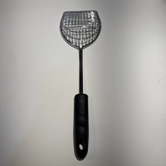 Stainless Steel Fryer Skimmer Spider Strainer Unbranded Black Plastic Handle 14”