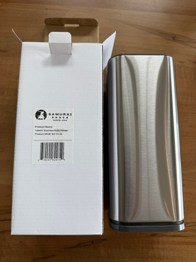Takeshi™ Universal Stainless Steel Knife Holder | Holds Up to 12 Knives