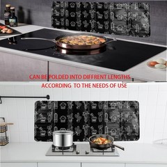 3 Sided Oil Splatter Guard – 2Pcs Foldable Grease Splatter Screen, Splatter S…