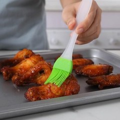 6Pcs Silicone Basting Pastry Barbecue oil Brush for BBQ Basting Kitchen Party US