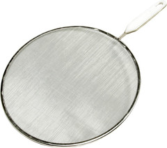 Chef Craft Select Splatter Screen 10 Inches in Diameter, Stainless Steel