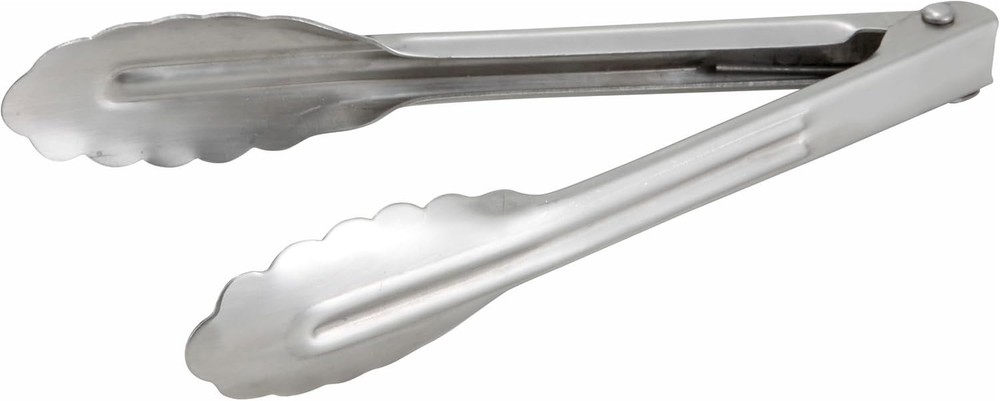 Winco Ut-7 Commercial Grade Stainless Steel Utility Tongs 7 Inch Dishwasher Safe