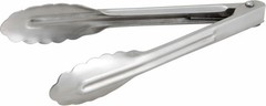 Winco Ut-7 Commercial Grade Stainless Steel Utility Tongs 7 Inch Dishwasher Safe