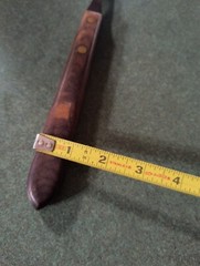 Vintage Ohio China Company Wooden Riveted Serving Meat Fork