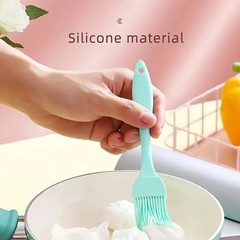 3PCS Silicone Oil Brush BBQ Basting Brush Kitchen Sauce Pastry Tool Set