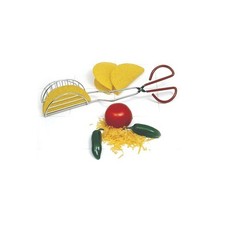 Norpro Taco Press 13in/33cm, Red Handle