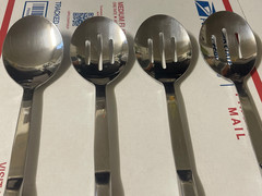 Stainless China Serving Large Spoon & Slotted Spoons