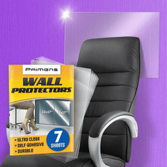Wall Protector Sheets for Painted Wall. Clear Plastic Adhesive Film Stickers