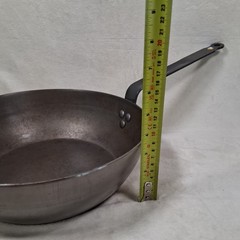 De Buyer Mineral B Round Carbon Steel 11″ Fry Pan Naturally Nonstick Oven safe