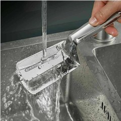 Kitchen Tongs Steak Clamp Stainless Steel Food Clip Bread Meat BBQ Cooking Tools