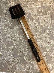 Vintage Unbranded Ekco-like Nylon Spatula Black 12.25”