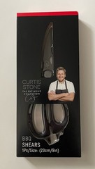 Curtis stone exclusive collection 9 Inch Multi-Use Titanium coated BBQ Shears