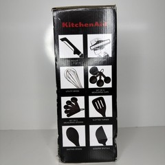 KitchenAid Black 15-Piece Tool and Gadget Cooking / Cookware Set (KE447) NEW