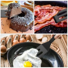 2 Pack Silicone Small Spatula for Non Stick Cookware Kitchen Cooking Baking USA