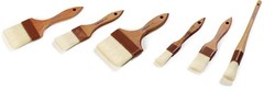 Sparta 4037200 Boarhair 8.25×1 In Flat Pastry Basting Brush Wood Handle Unit
