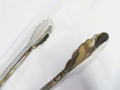 All-Clad Stainless Steel Locking Tongs 12 inch Silver NEW WITH TAG