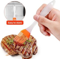 2PCS Oil Brush Silicone Baking Pastry Cream For BBQ Basting Kitchen Party New US