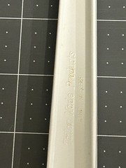 Vintage Tailor Made 2 Slot Spatula Turner Flipper Nylon Plastic White Taylor
