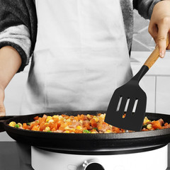 Silicone Cooking Utensils Kitchen Utensil Set – 446°F Heat Resistant Silicone Ki