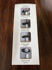 Canslab Ultrablde Series- USB Rechargeable Electric Can small, White