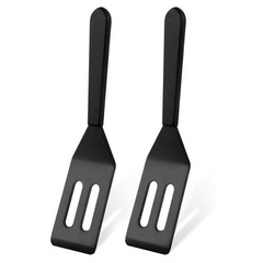 2 Pack Silicone Small Spatula for Non Stick Cookware Kitchen Cooking Baking USA