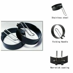 Professional Egg Ring Set For Frying Or Shaping Eggs Round Egg Rings For Cooking