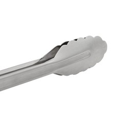 Cuisipro 16 Inch Stainless Steel Locking Tongs, Silver