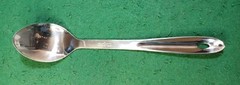 Vintage ALL-Clad Polished Stainless Steel Solid Kitchen Spoon