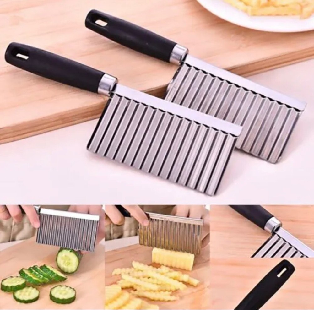 kitchenware gadgets Knife wedged potato, and vegetables U.S Seller