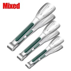 Stainless Steel Steak Clamp Food Bread Meat Clip Tongs BBQ Kitchen Cooking Tools