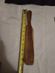 5PCS Wooden Spurtles Set, Non-Stick Natural teak Wood Spatulas Comes With Apron