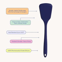 GIR: Silicone Turner – Non-Stick Heat Resistant Silicone Spatula Turner for Bbq