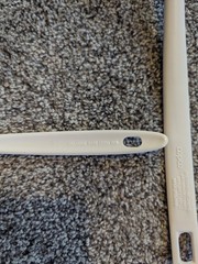 Lot of 2 Melamine utensils Copco White 2530-23 Spatula and Ware China 808 Spoon