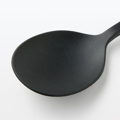 MUJI Wooden Handle Silicone Cooking Spoon & Turner &Spatula 3 Piece Set Japan