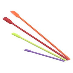 Silicone Spatula Set 4pcs Mini Flexible Scraper Tools for Jar Kitchen Makeup