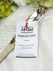 All-Clad Metalcrafters Polished Stainless Steel FORK 13.5 inch, NEW