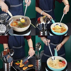 Stainless Steel Cooking Utensils Set, 13 Pieces Kitchen Utensils Set, Kitchen…