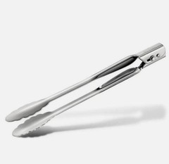 All-Clad Stainless Steel Locking Tongs 12 inch Silver NEW WITH TAG