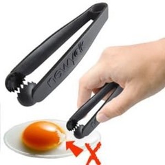 The Egg Tool. Engineered to instantly pick up that nasty glob of chalaza mem…