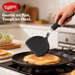 3 Piece Silicone Spatula Turner Set, 600°F Heat-Resistant Nonstick Kitchen Co…