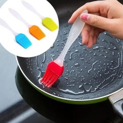 6Pcs Silicone Basting Pastry Barbecue oil Brush for BBQ Basting Kitchen Party US