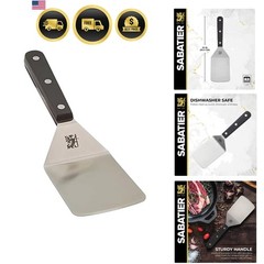 Triple Rivet Stainless Steel Wide Turner, 9.65-Inch, Black,5154549