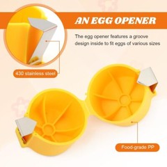 Cracker Tool Egg Breaker Manual Shell Separator Opener Kitchen Tools For Egg Lot
